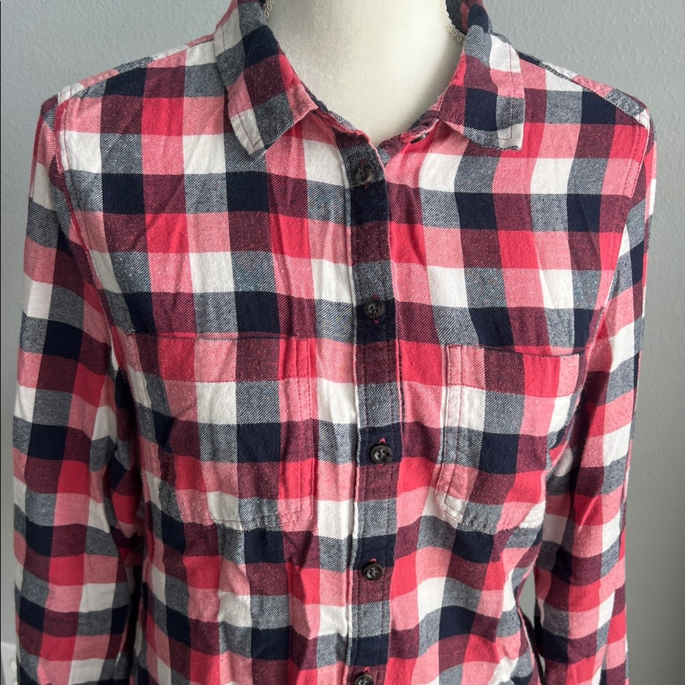 Windriver Outfitting Co. Plaid Button-Down Shirt - image 5